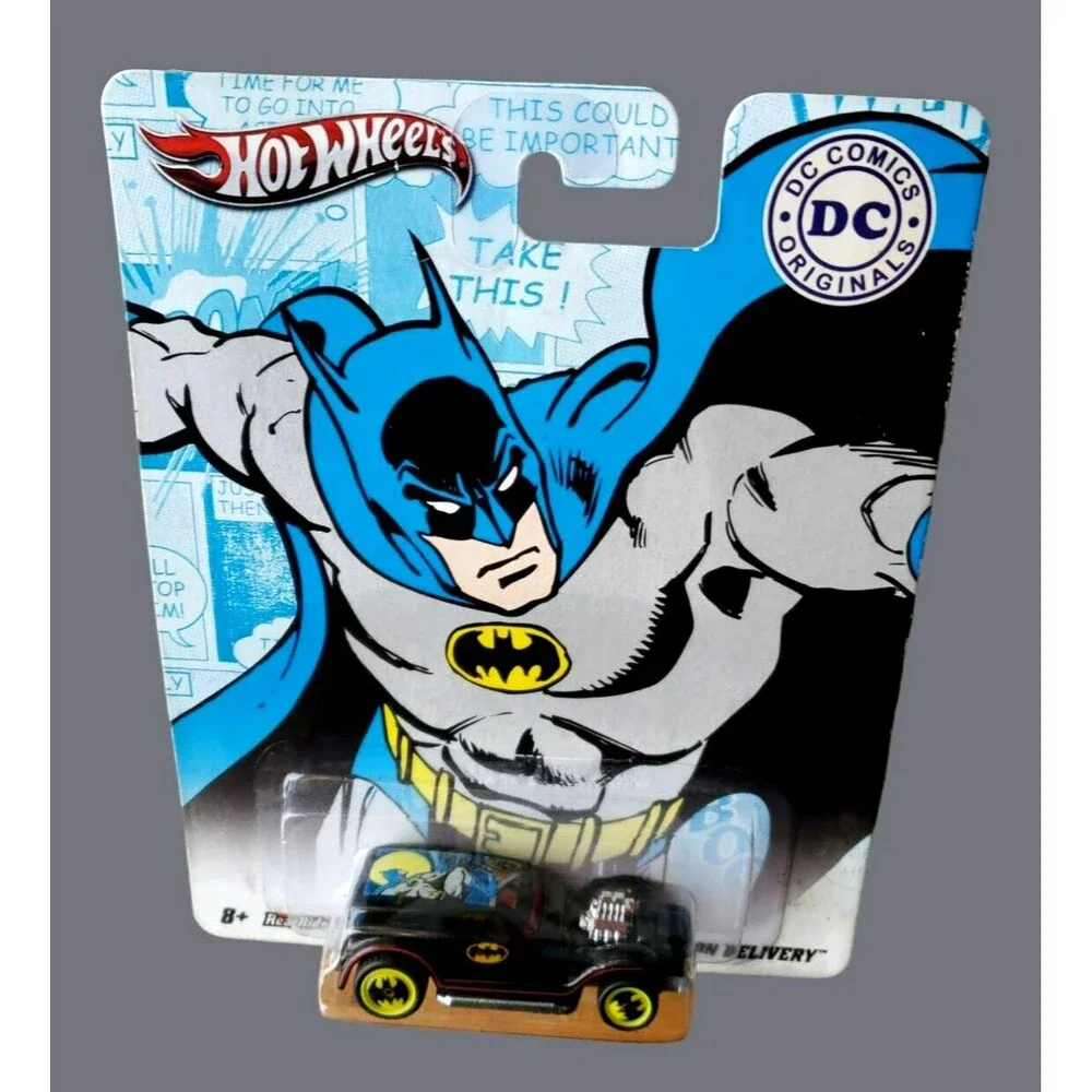 2011 Hot Wheels DOUBLE DEMON DELIVERY Black Pop Culture DC Comics 1:64 RR-5SP
